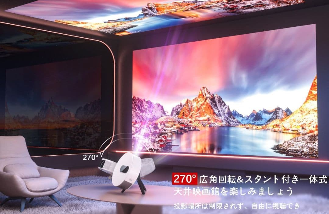 プロジェクター 本体 小型 Bluetooth android 三脚 usb