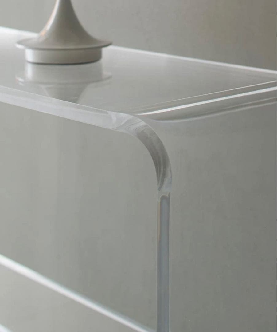 ディノス Gel ジェル アクリルコンソールテーブル dinos サイドテーブル