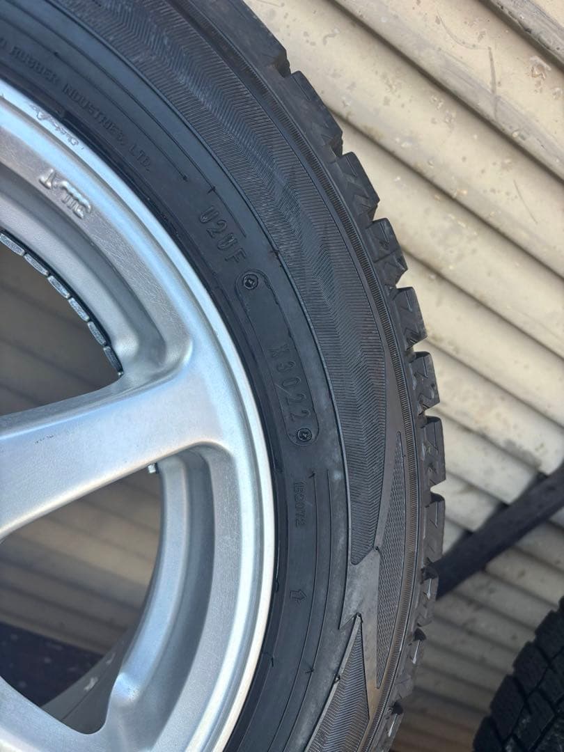 DUNLOP 13インチ 5スポークホイールセット