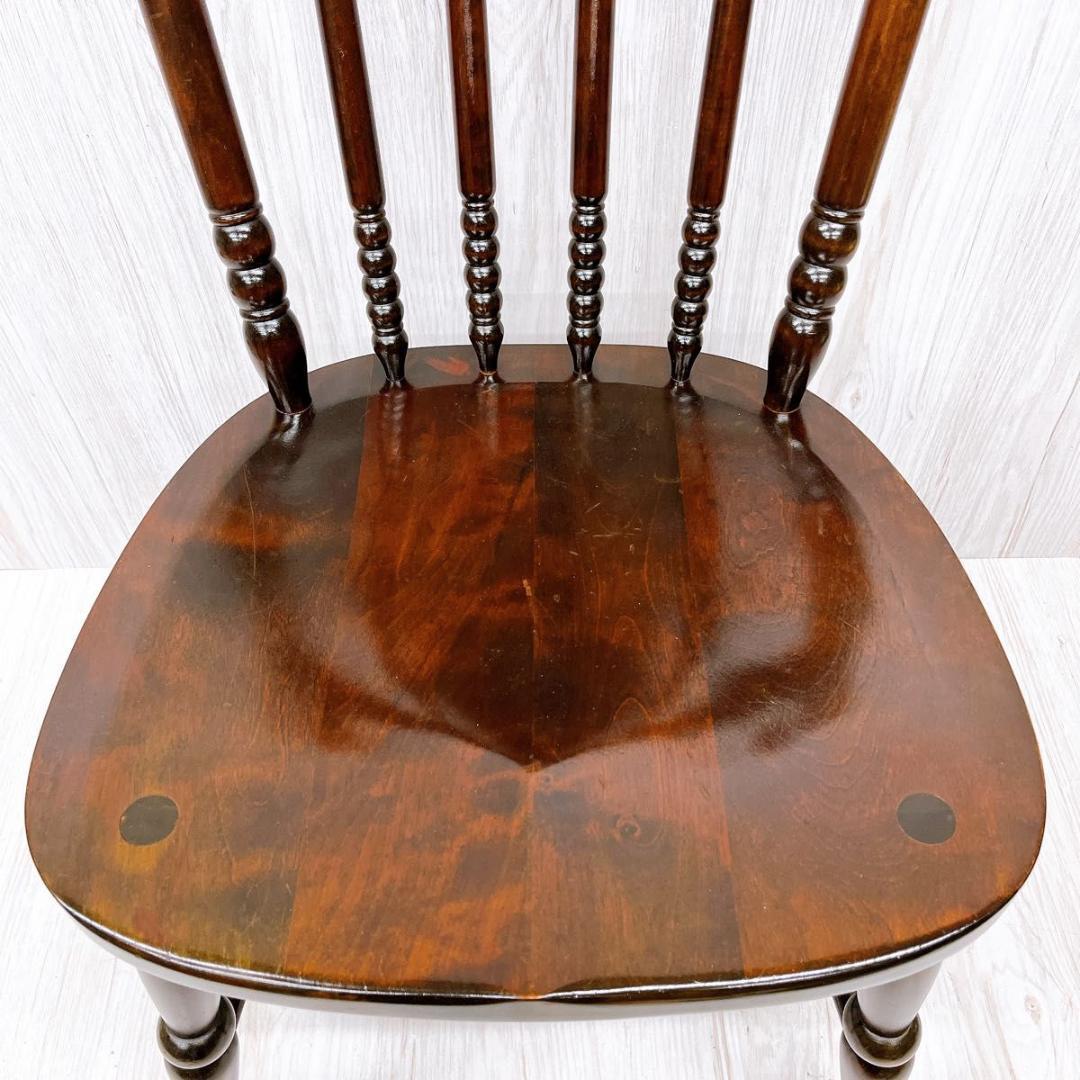 北海道民芸家具 ウィンザーチェア ダイニングチェア 椅子 いす イス①