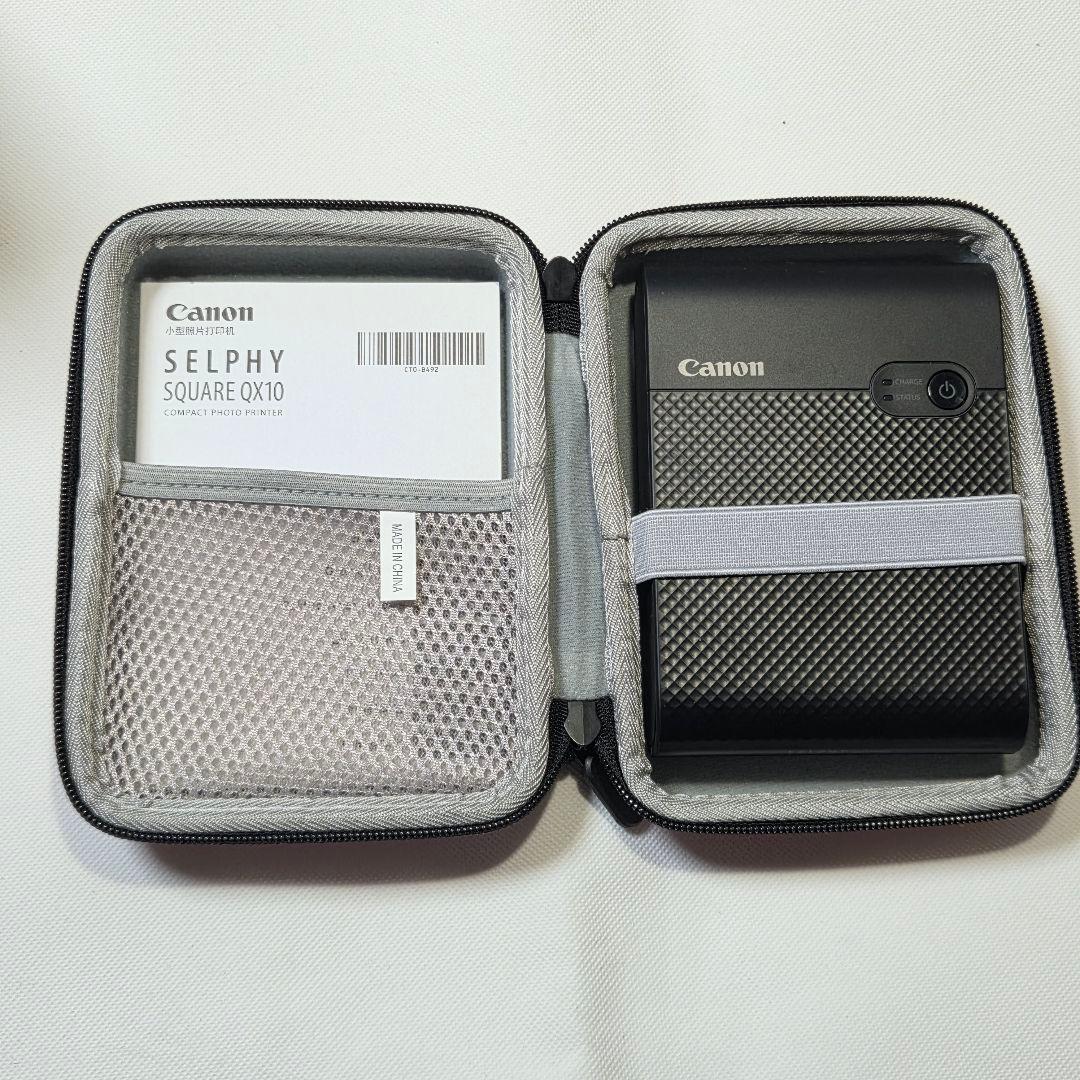 Canon SELPHY SQUARE QX10 ブラック 付属品有り
