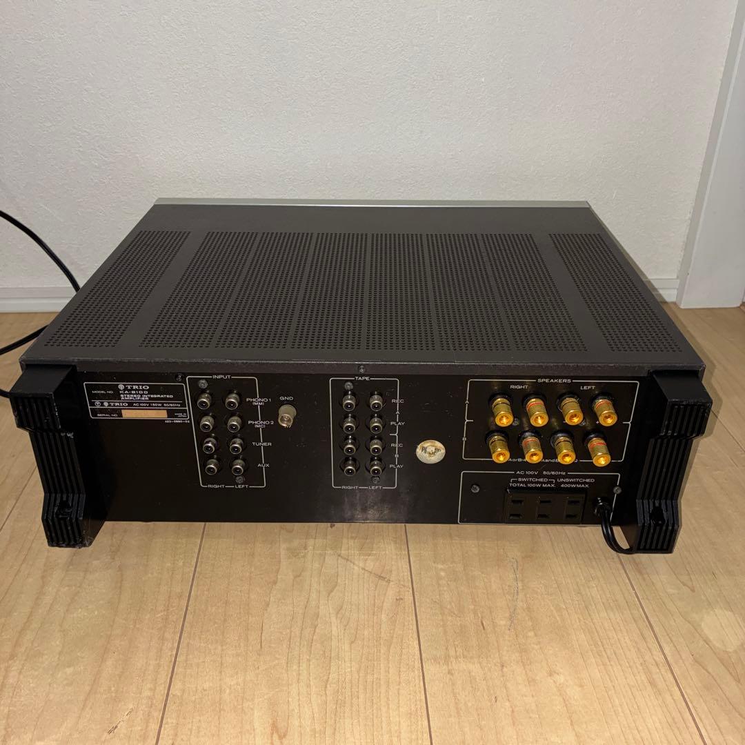 動作良好！！trio 　プリメインアンプ　KA-8100 希少です