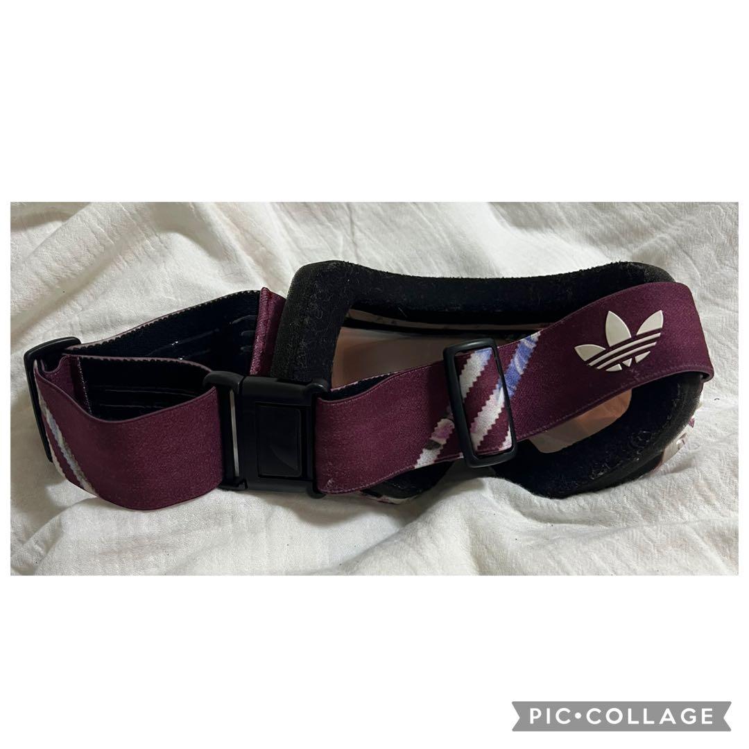 【美品】adidas スノーゴーグル