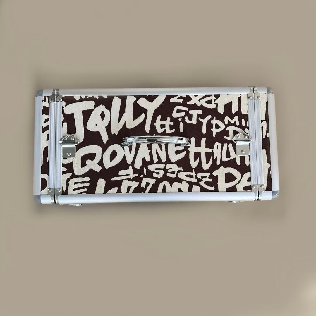 ペットハードキャリーバッグブラウン系小物入れ付き