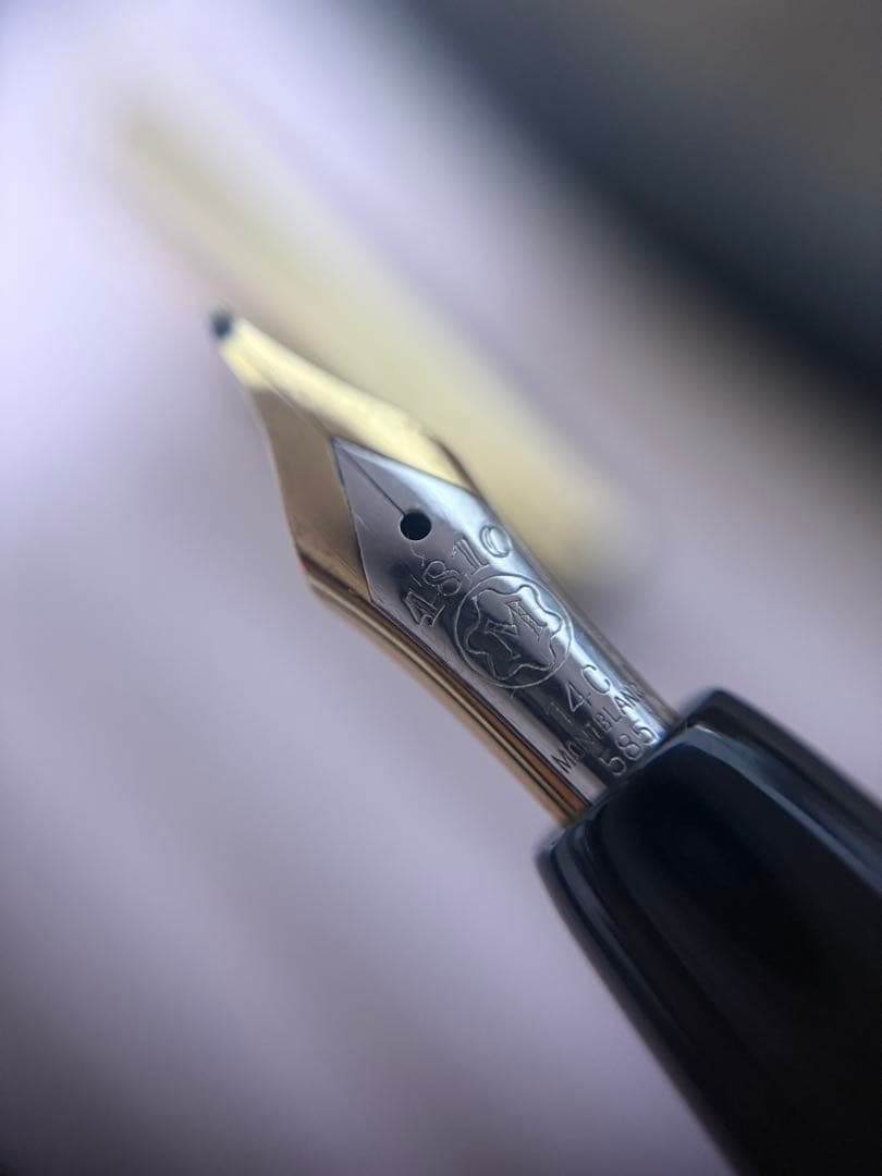 モンブラン万年筆742N、ペン先はKM