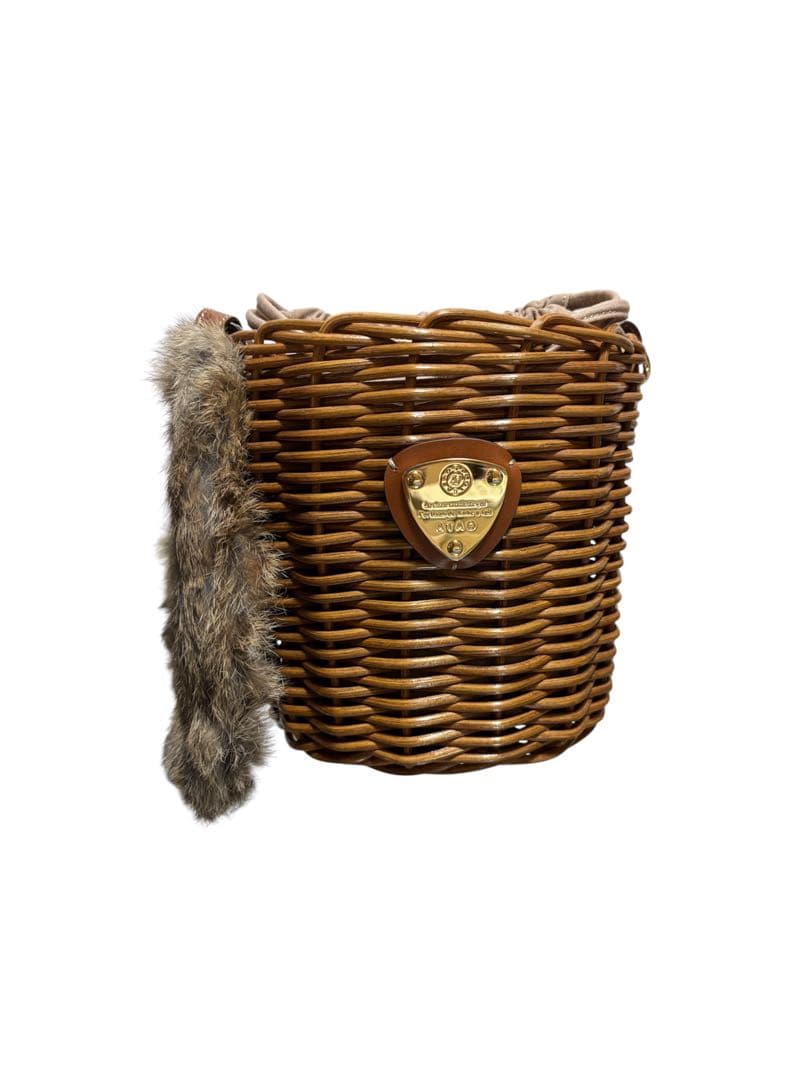 ATAO アタオ /BREEZE ブリーゼ カゴバッグ　ファーバッグ