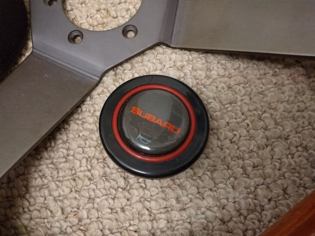 k*u様 SUBARU スバル 純正 ウッドステアリング LEONE レオーネ