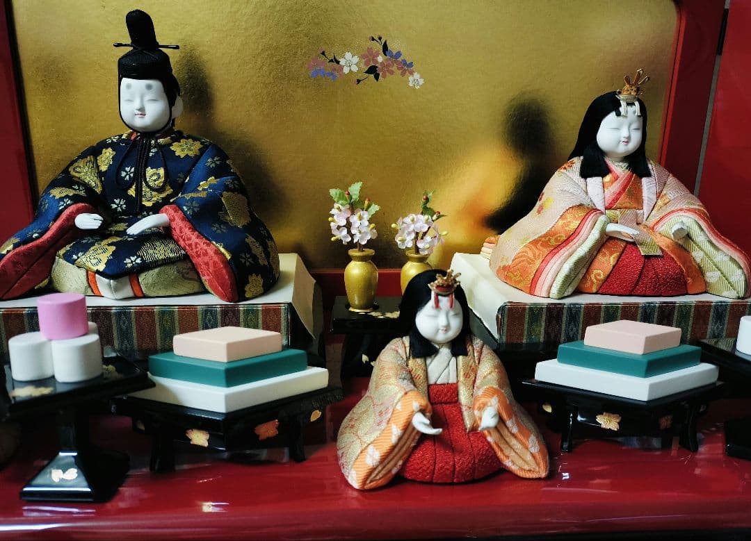 木目込み人形　若菜