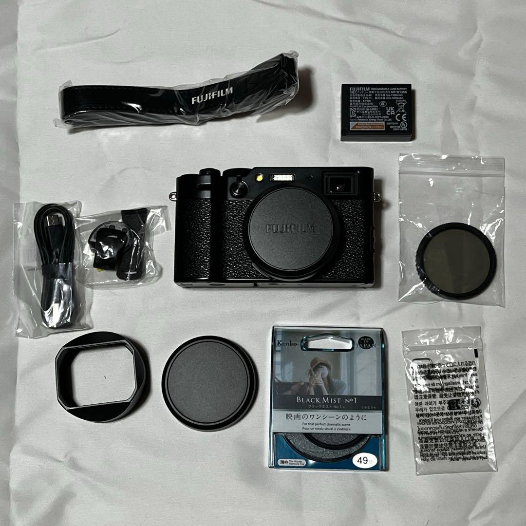 おまけ付き FUJIFILM X100VI ブラック 富士フィルム 富士フイルム