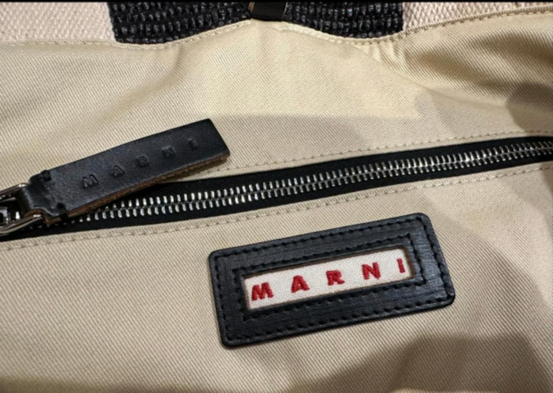 MARNI マルニ かごバッグ 2WAY 黒
