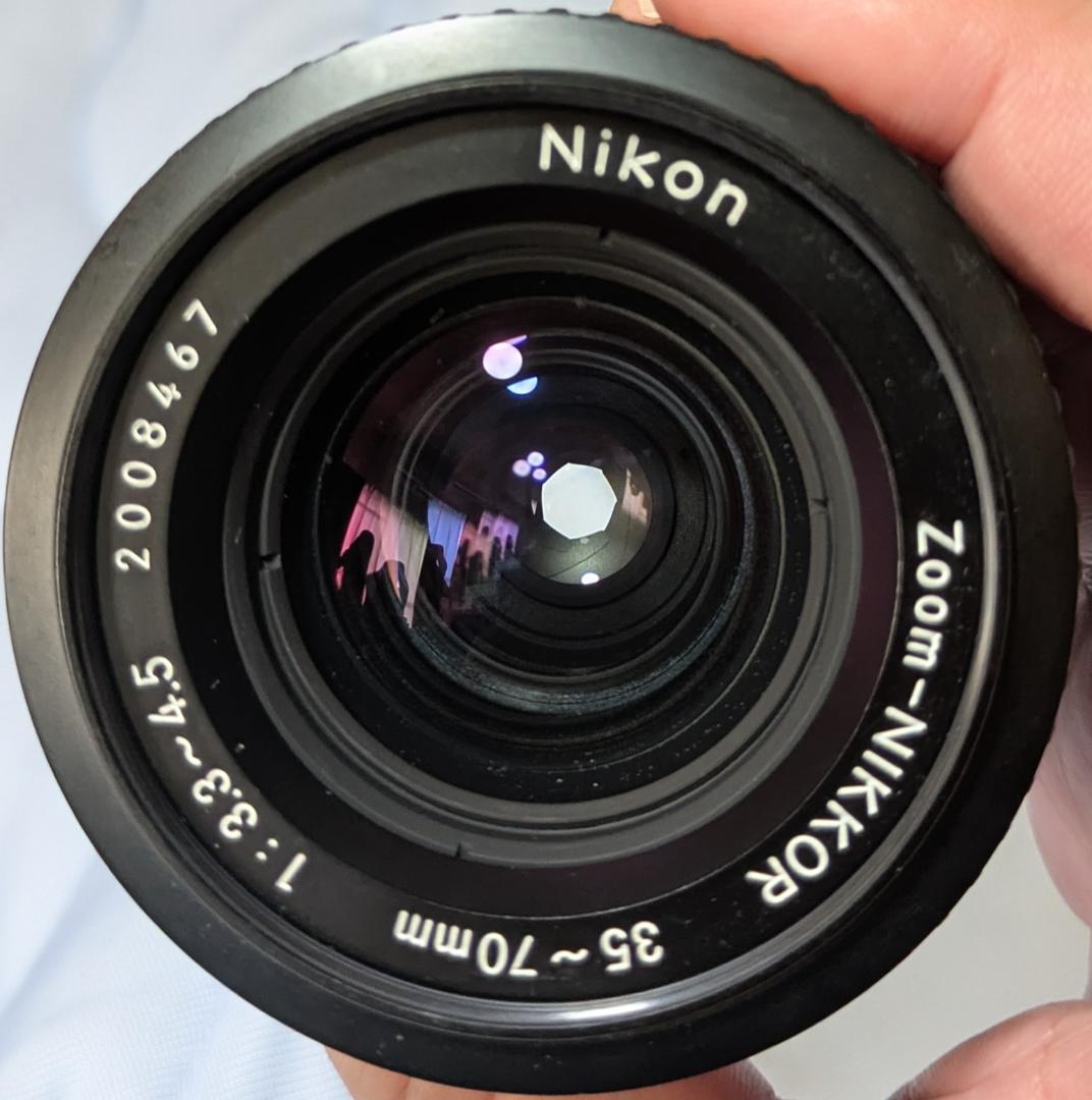 値下 ’82年度名機 Nikon FG 35-70 & MF-15 & MD-E