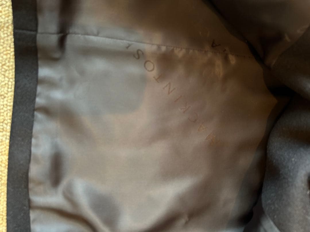 新品未使用　MACKINTOSH ブラックハンビーコート