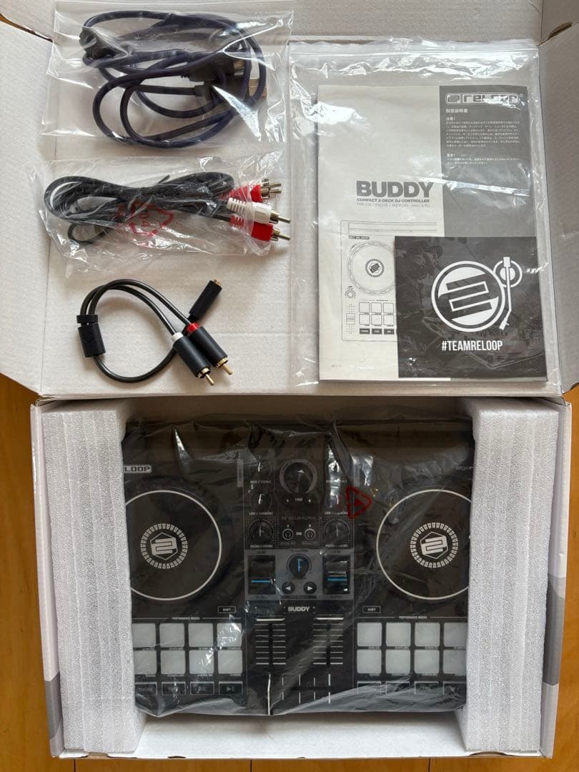 1531様　Reloop Buddy DJコントローラー