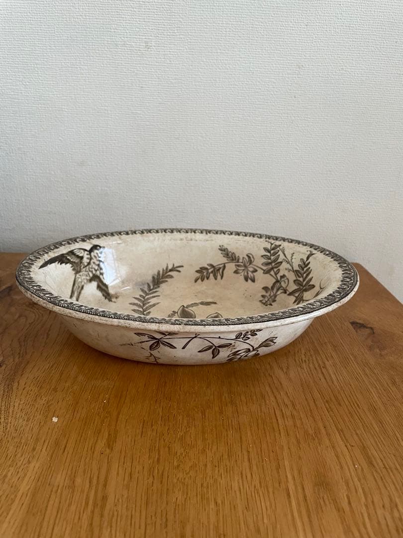イギリスアンティークボウル皿