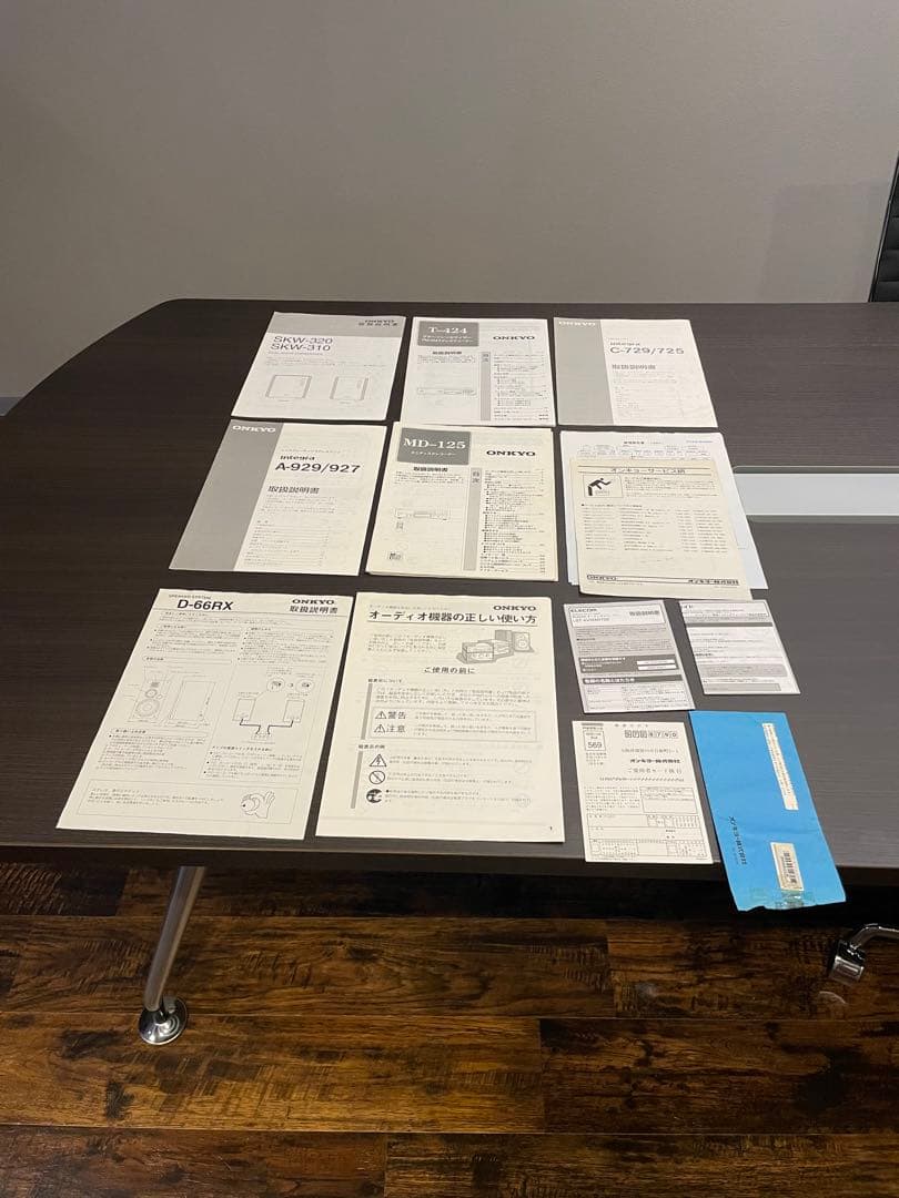ONKYO/オンキョー　D-66RX　ペア　バッフル損傷有り