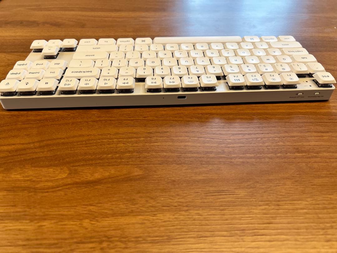 Keychron K1 SE（白）US配列 赤軸、専用パームレスト