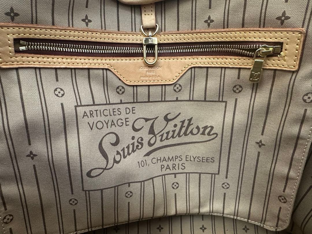 ルイヴィトン ネヴァーフルGM モノグラム トートバッグ