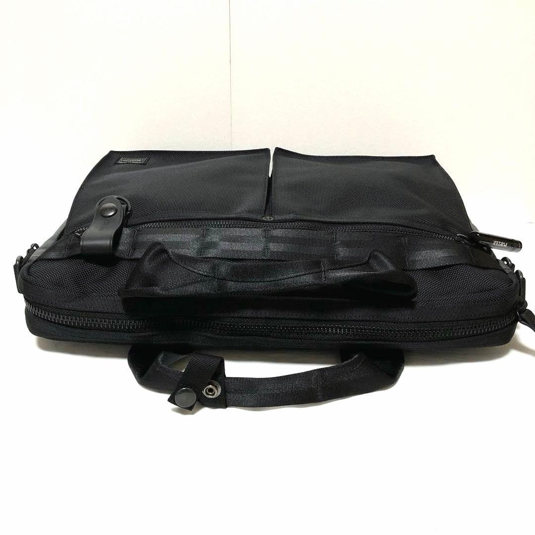 新品同様✨現行タグ ポーターヒートビジネスバッグ2way A4可 黒 吉田カバン