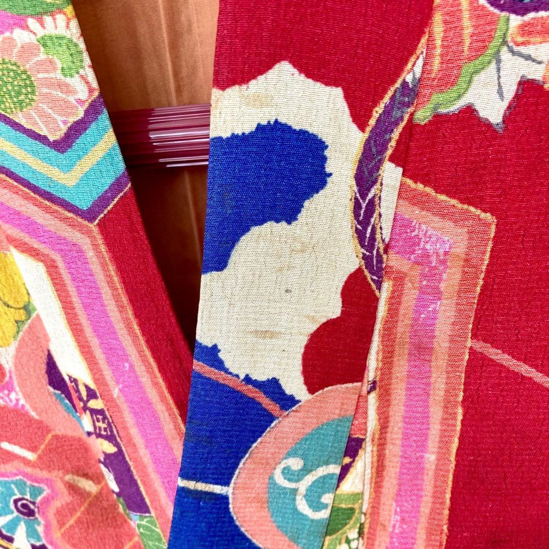 ★ゆうです★アンティーク女の子 子供着物 七五三 アンティーク着物 NO5