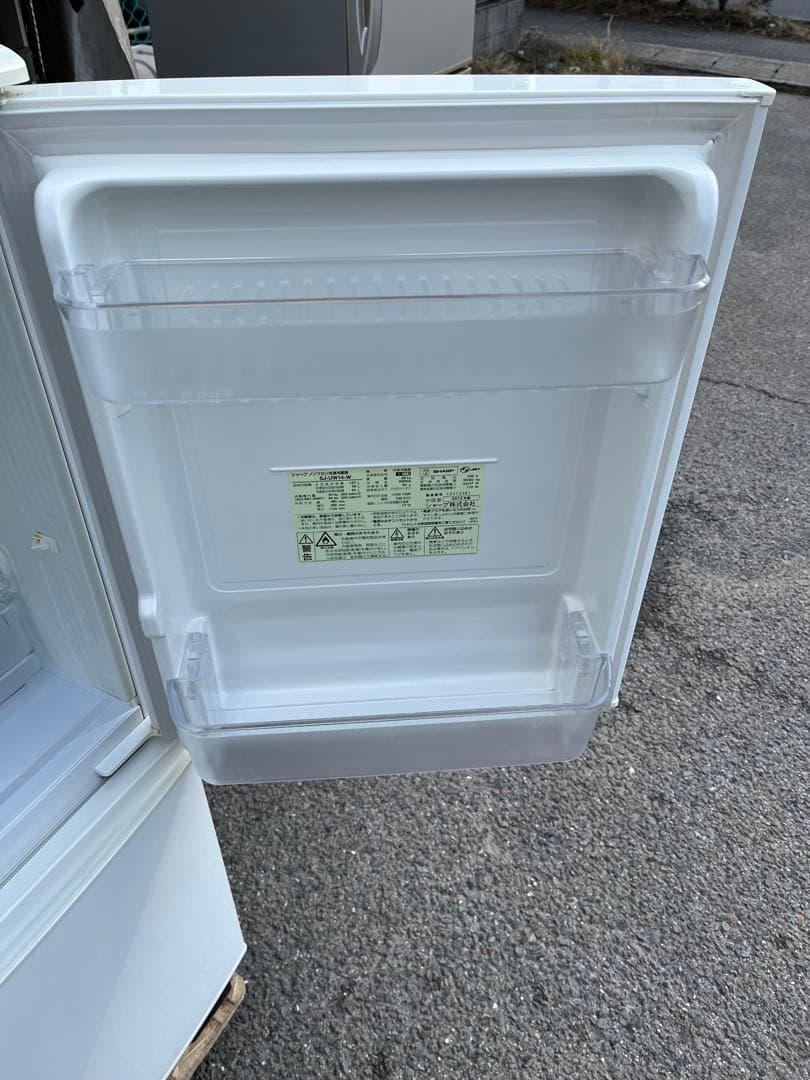 SHARPノンフロン冷凍冷蔵庫 137L SJ-UW14-W2012年製