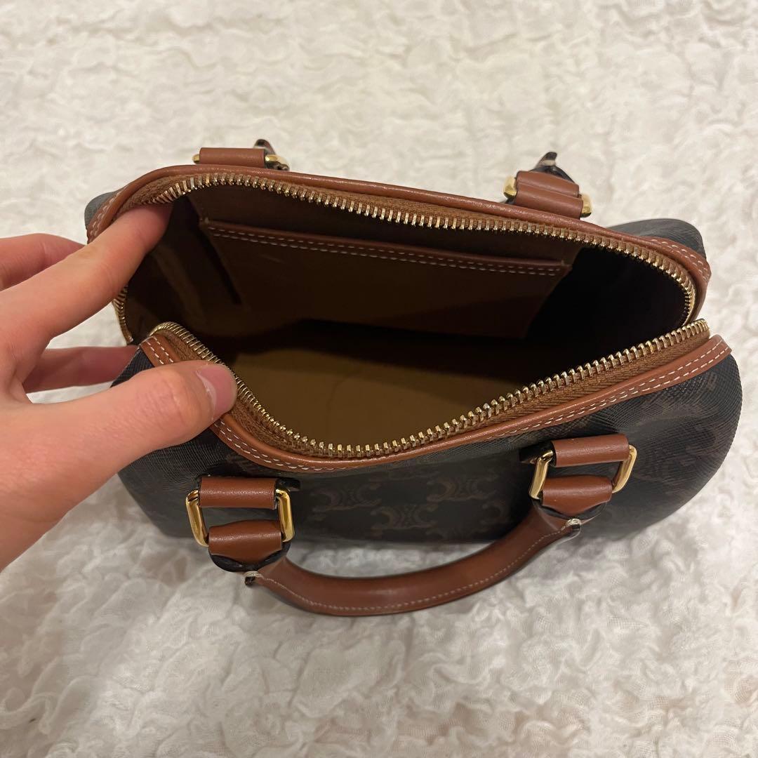 CELINE セリーヌ スモール ボストン トリオンフ バッグ