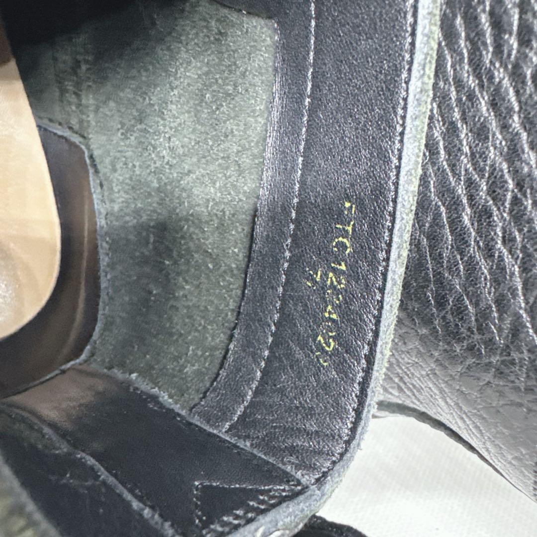 foot the coacher モカシン ワークブーツ 黒 7 26cm