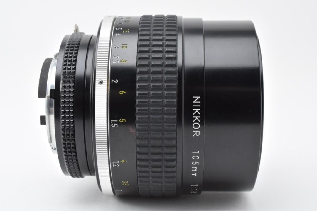 【美品】Nikon ニコン Ai-s 105mm F1.8 レンズ #403