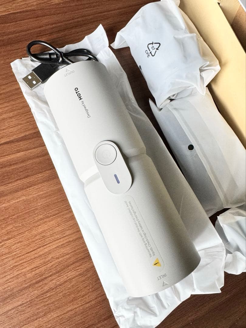 早い者勝ち！ ほぼ新品 HOTO 小型エアクリーナー SE ハンディ掃除機