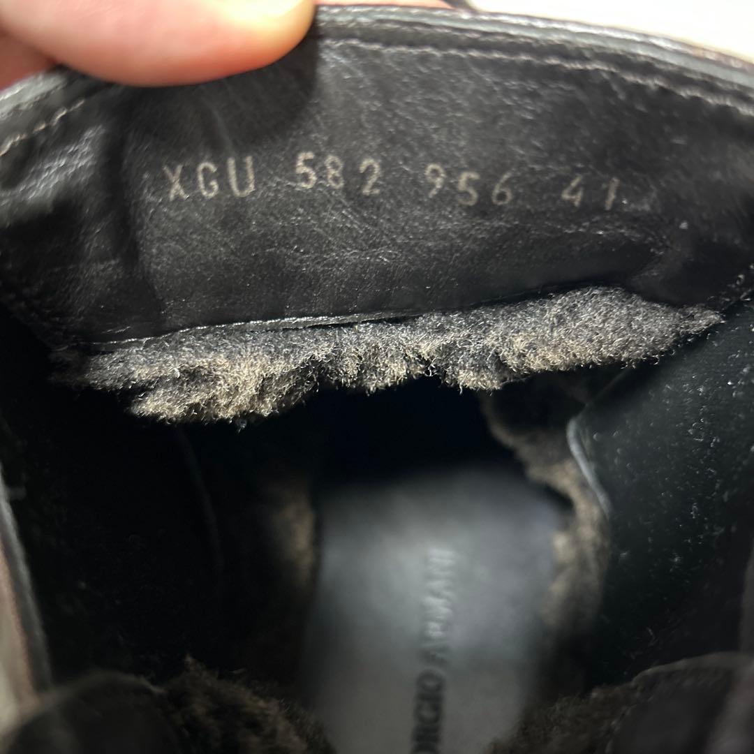 GIORGIO ARMANIジョルジオアルマーニ　サイドゴアブーツ　ハイブラ