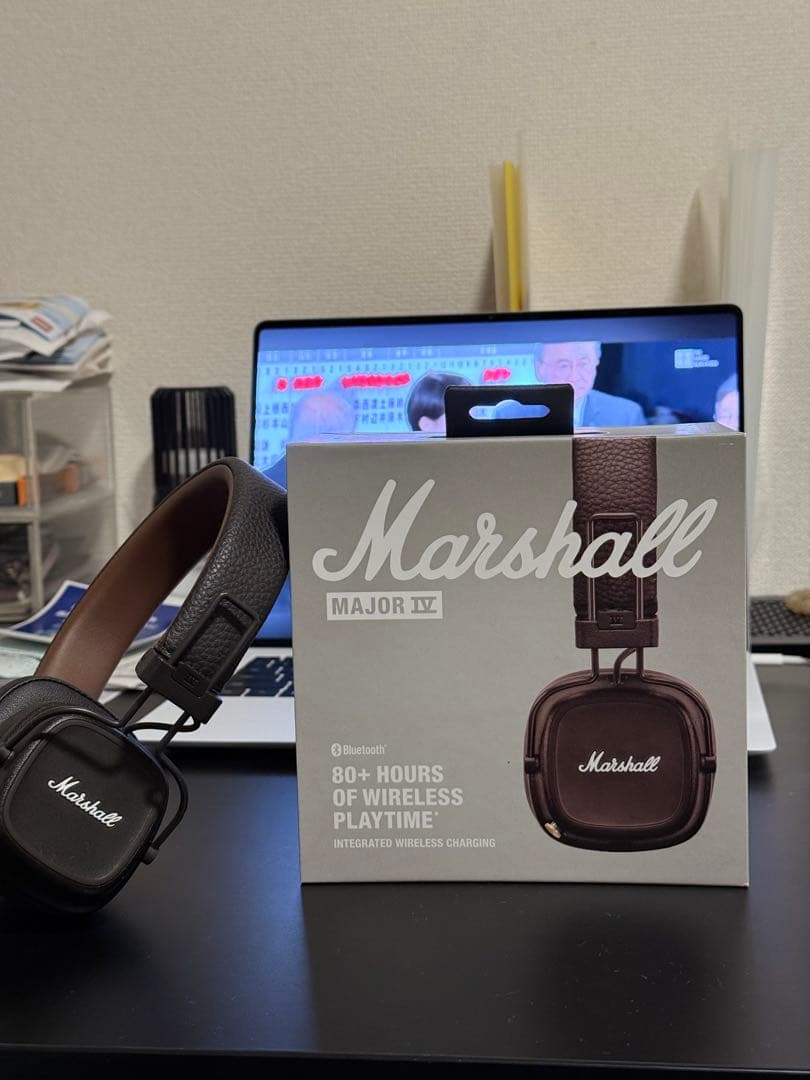 Marshall MAJOR IV ワイヤレスヘッドフォン