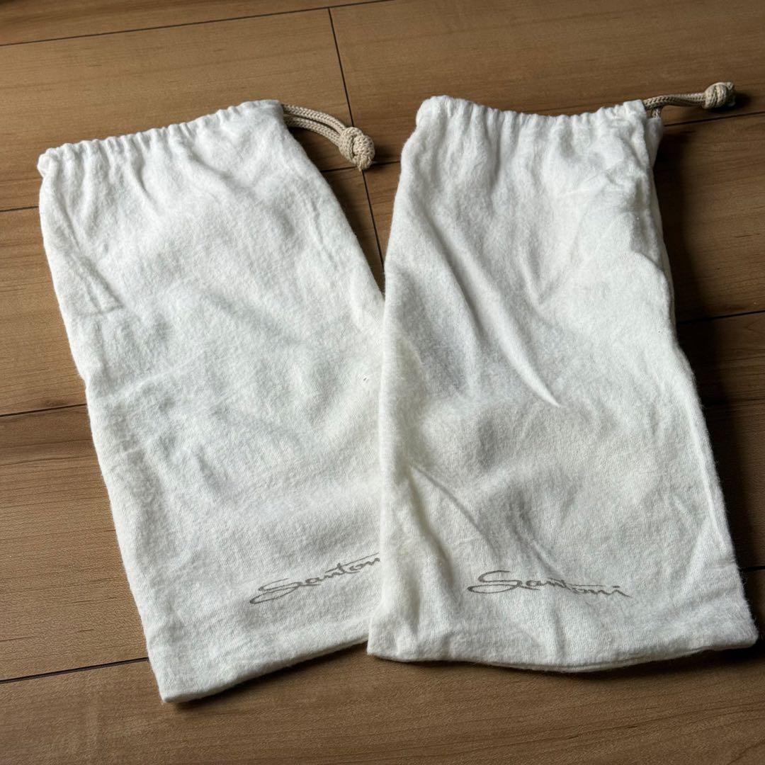 サントーニ モカシン ダークブラウン サイズ7