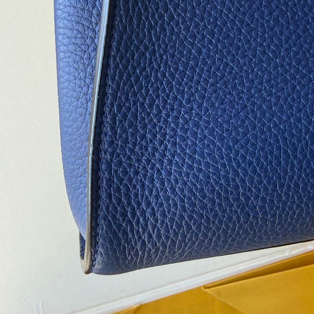 FENDI ピーカブー　セレリア ミニ　2WAYハンドバッグ ブルー