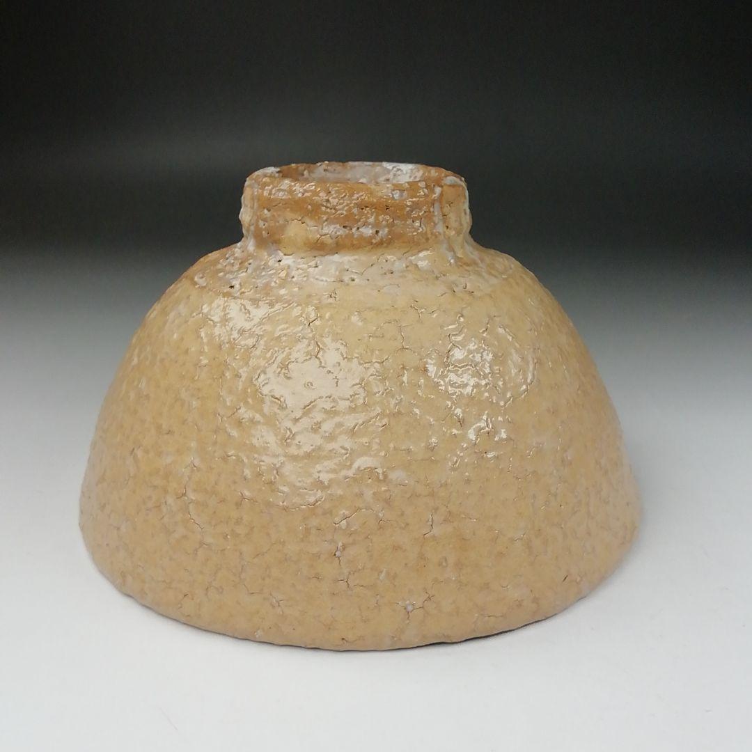 Ｔ５３９　茶碗　『萩茶碗』『味舌隆司 造』『前大徳寺 高橋悦道 書付』　共箱