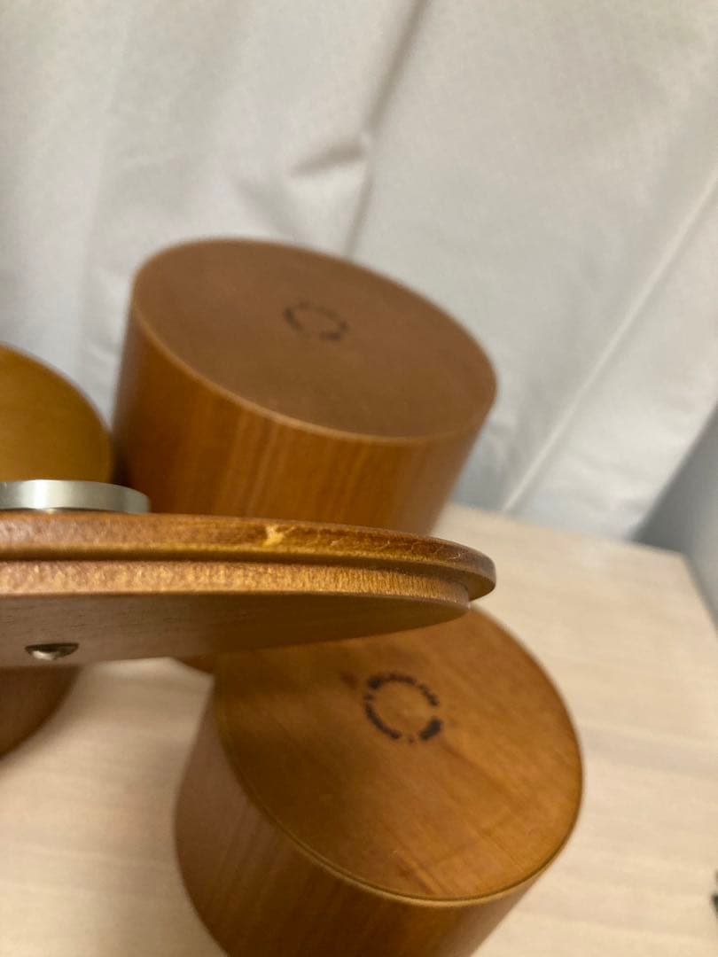 ミッドセンチュリー　モダン　小物入　3個セット