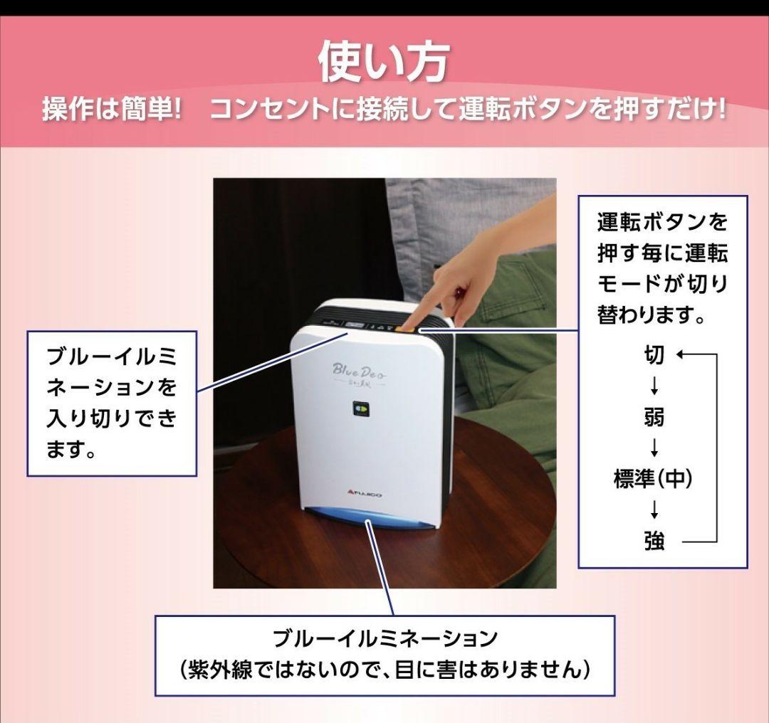 アトピー・ウイルス・PM2.5対策に空気消臭除菌で快適安全な空間を作ります。