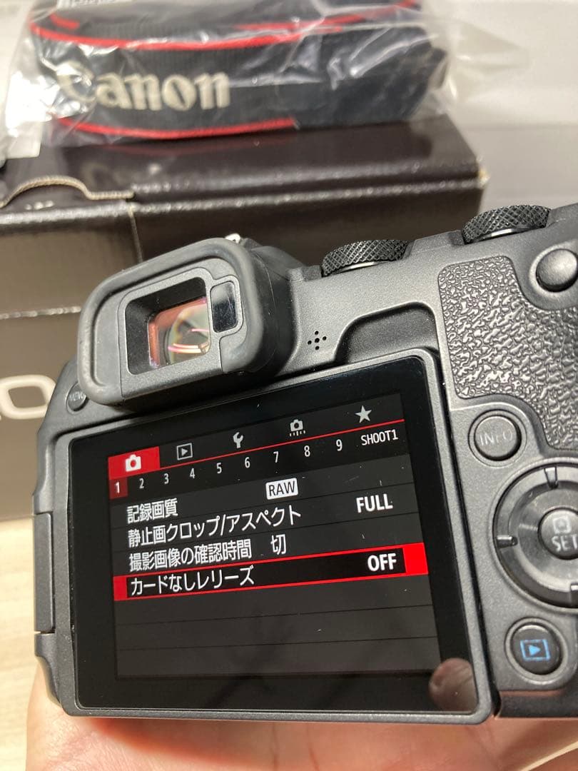 Canon EOS RP ボディ 訳あり 初回シャッターのみエラー30 現状品