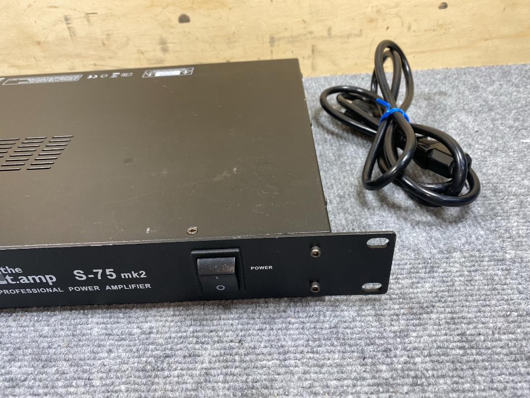 thomann the TT amp 75mk2 パワーアンプ