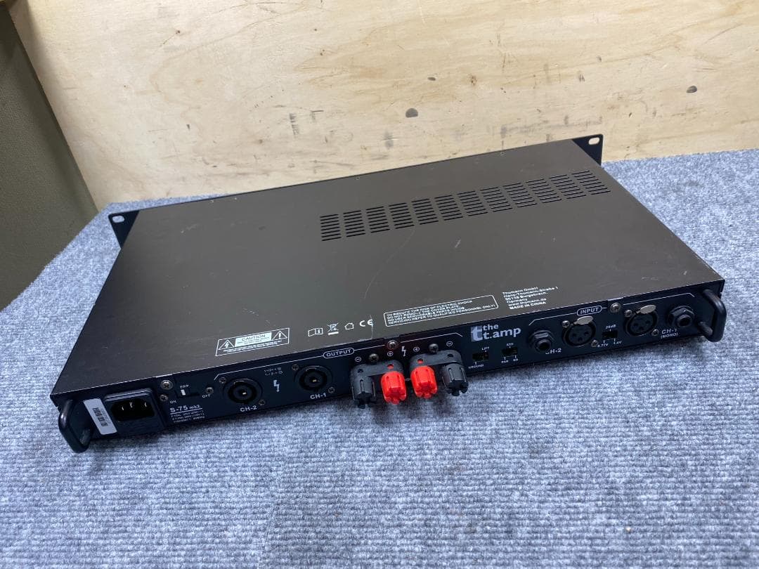 thomann the TT amp 75mk2 パワーアンプ