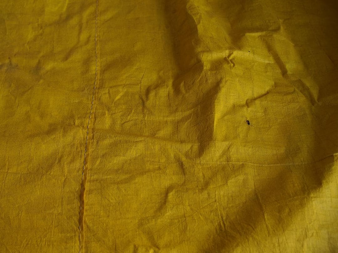 ニッティングレース ベッドカバー 209c×185c+縁飾り 間仕切り/K368