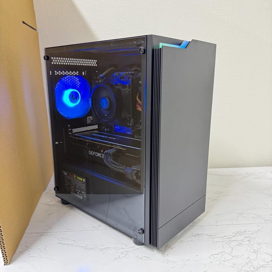 【即納激安】RTX3060搭載ゲーミングPCフルセット?新品ケース?T4