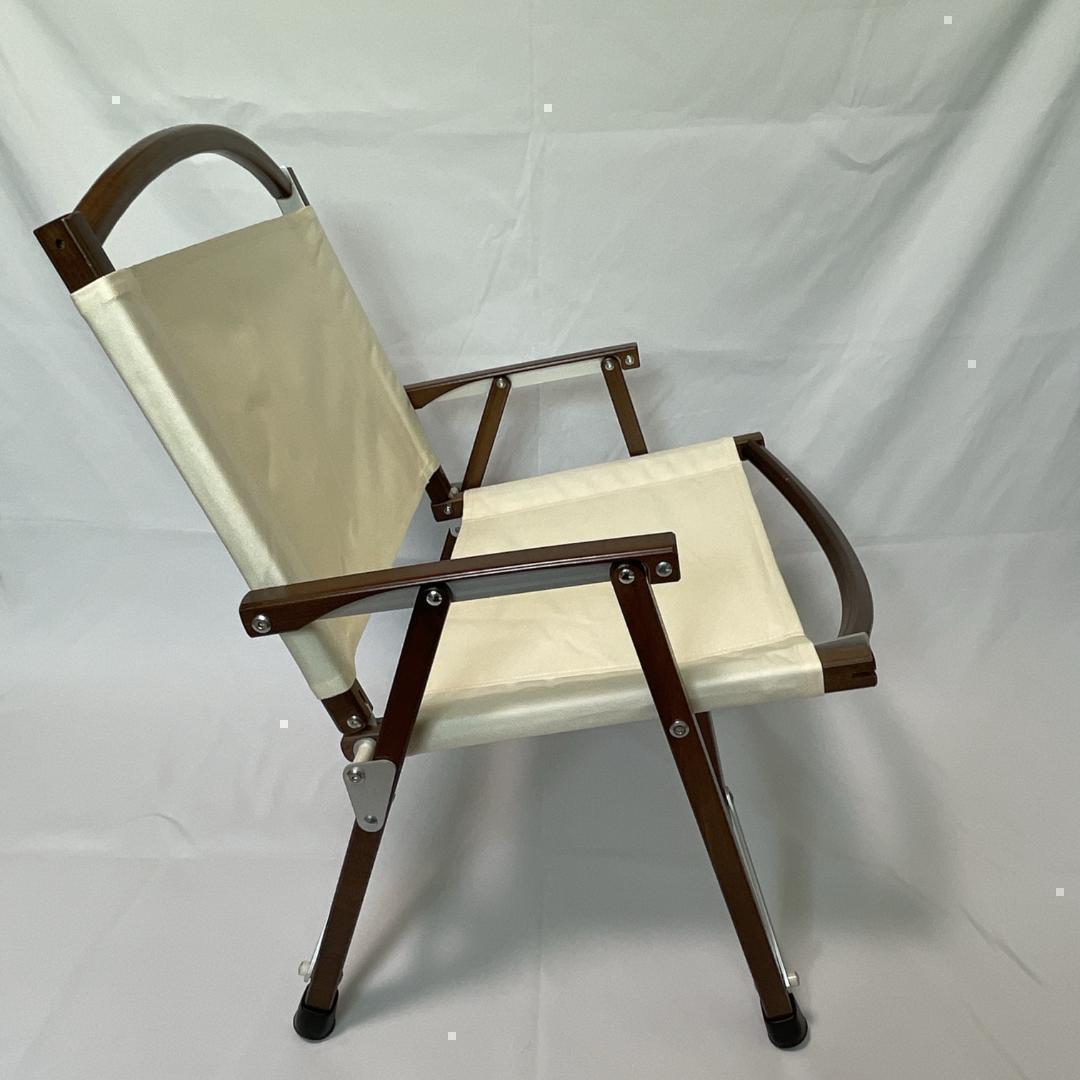 【2個セット】カーミットチェア 同規格品 オフホワイトウォールナット カーミット