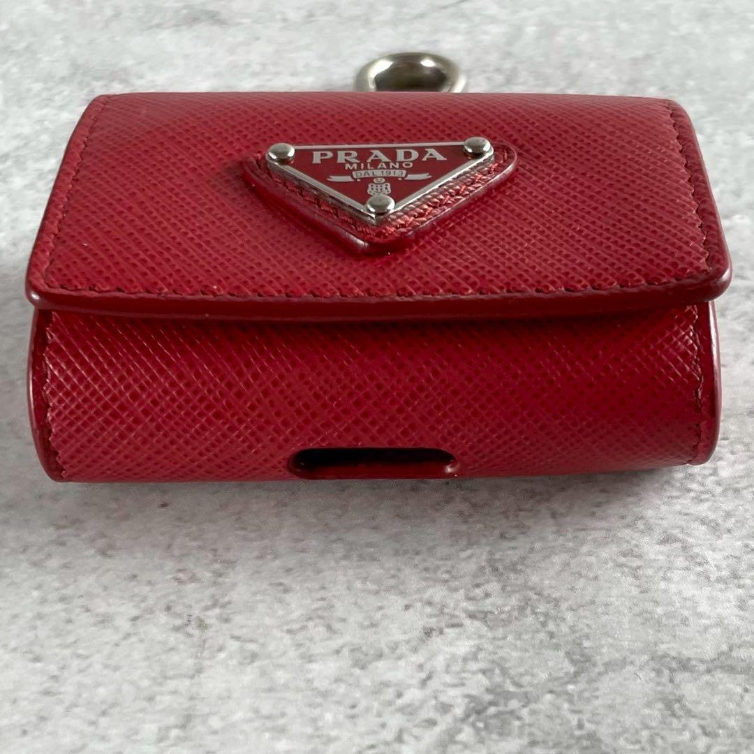 イヤホン PRADA Near Mint Leather Earphone Case