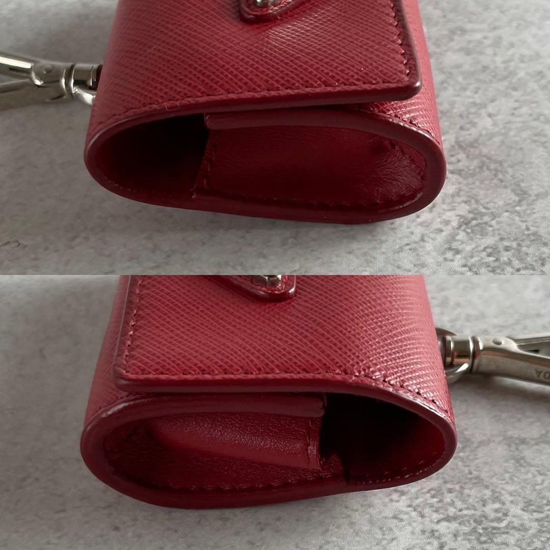 イヤホン PRADA Near Mint Leather Earphone Case