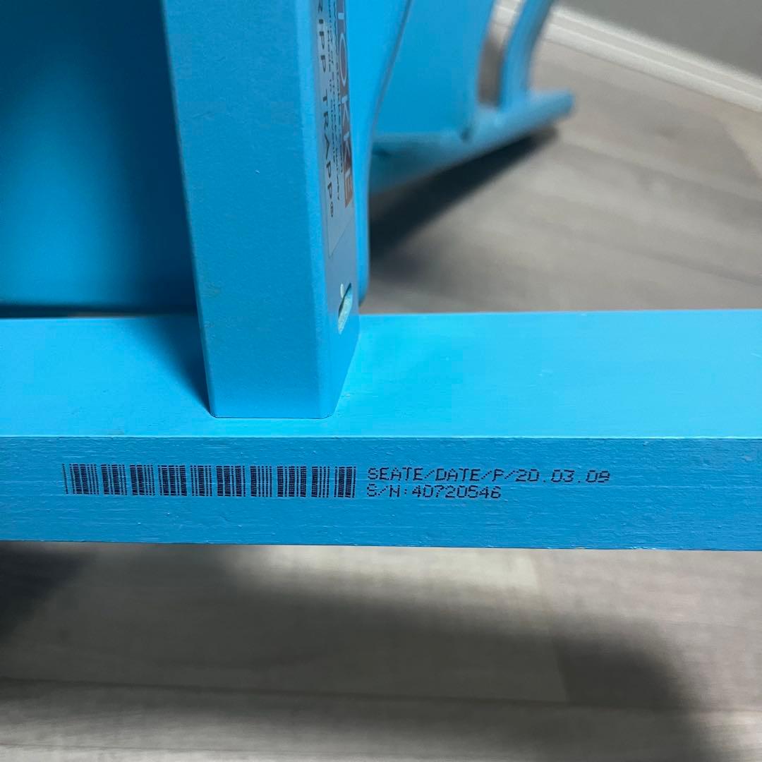 ストッケ トリップトラップ ベビーチェア アクアブルー シリアルナンバー4 廃盤