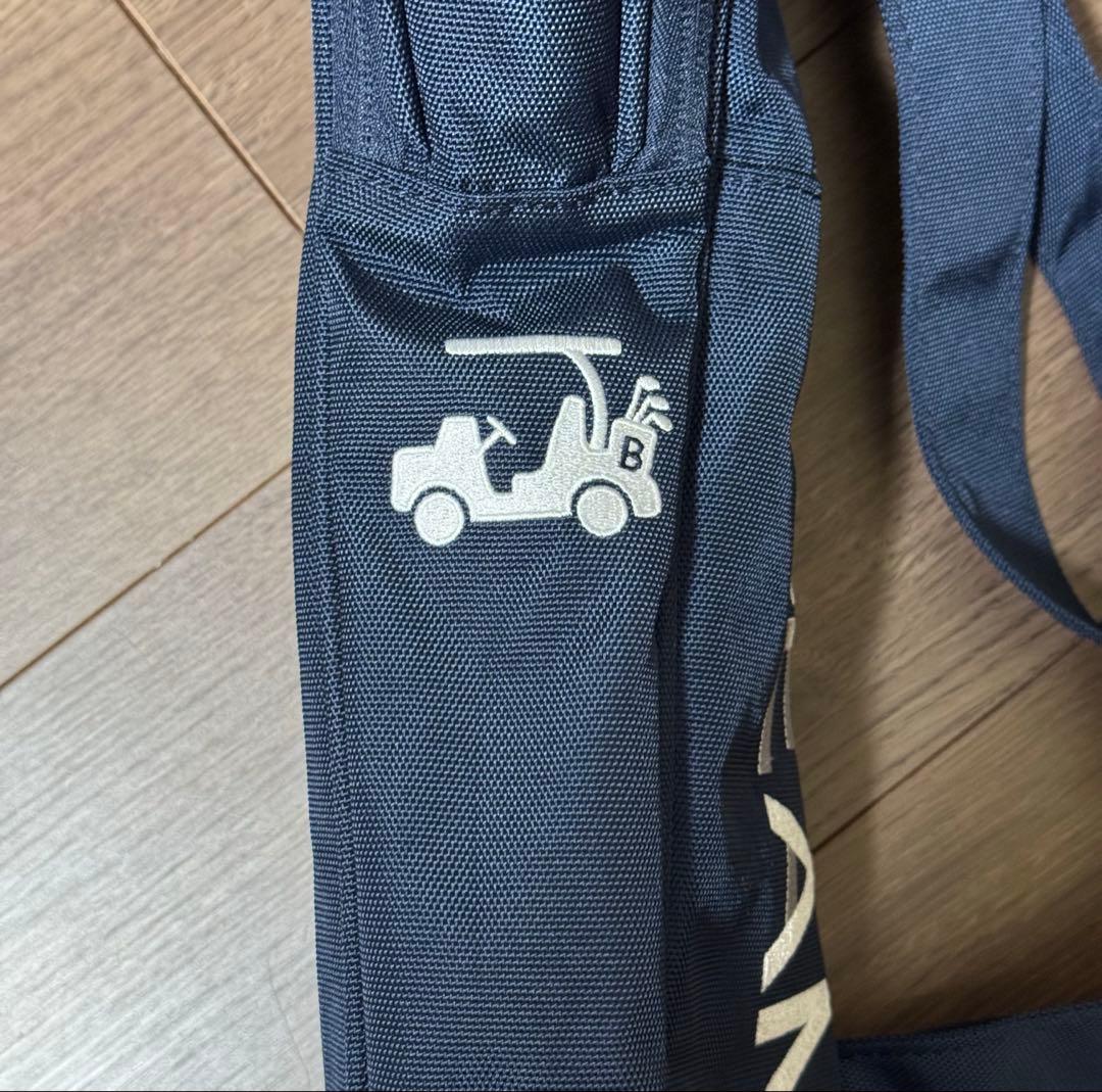 BEAMS GOLF：ゴルフバッグ／ネイビー