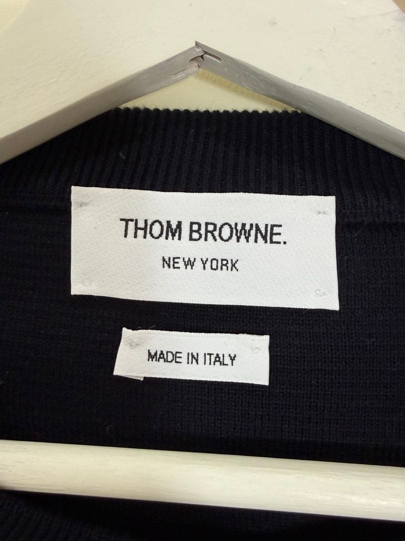 THOM BROWNE ミラノ ステッチ　ニット