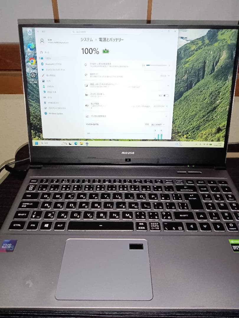 DAIV-NG5520 i7/16G/512G/GTX1650バッテリー100%