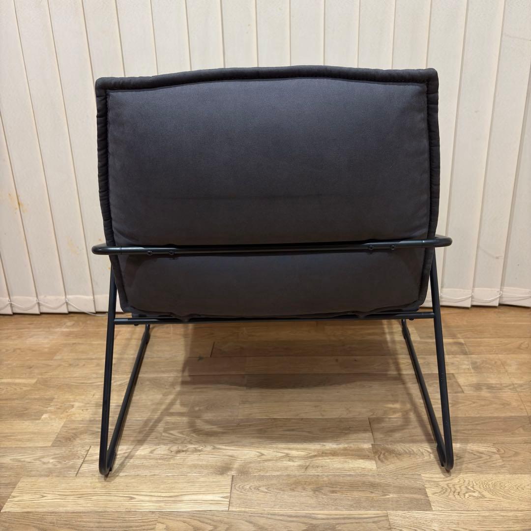 【廃盤】IKEA VILLSTAD チェア シングルソファ 限定品 1人掛け 黒