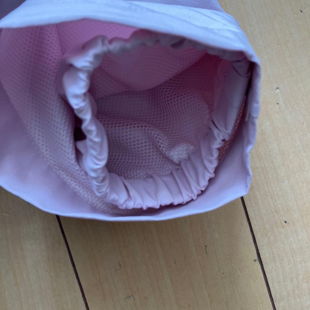 BURBERRYGOLFバーバリーゴルフ　セットアップ　レインウェア　ピンク　L