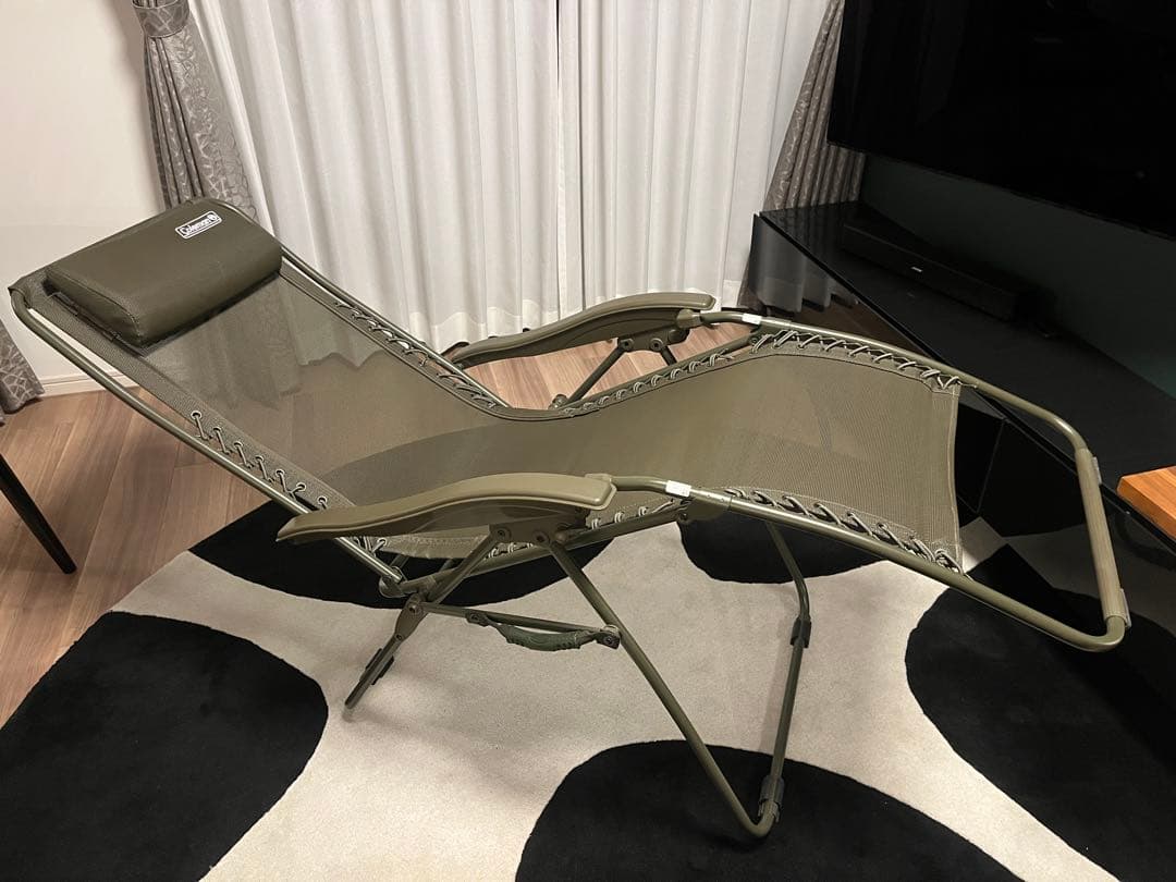 コールマンColeman インフィニティチェア オリーブ　引き取り希望_東京
